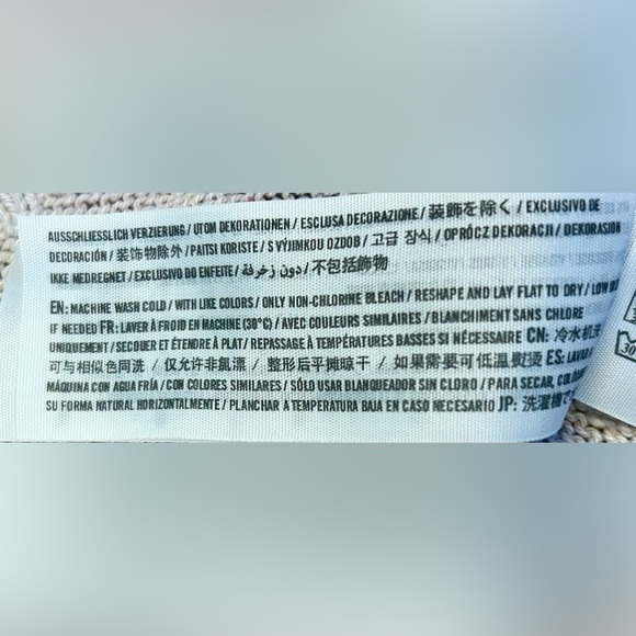 Abercrombie & Fitch Floral Boat Neck Long-Sleeved High-Low Sweater, S - Picture 12 of 15